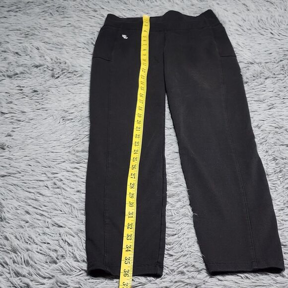 Lauren Ralph Lauren Pants Womens XS Black Stretch Straight Leg Yoga Athletic RLL - Picture 9 of 15
